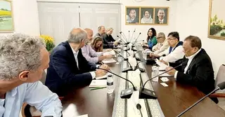 বিএনপির সঙ্গে ইউরোপীয় পার্লামেন্টারি প্রতিনিধি দলের সৌজন্য সাক্ষাৎ